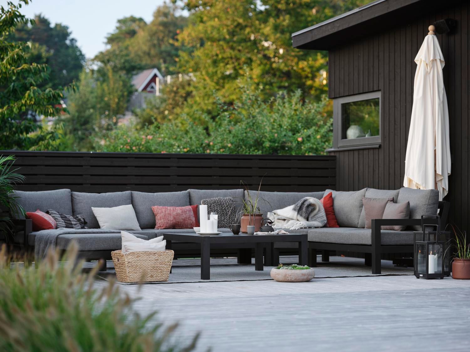 Brafab Krokus korg Natur 57x32 cm