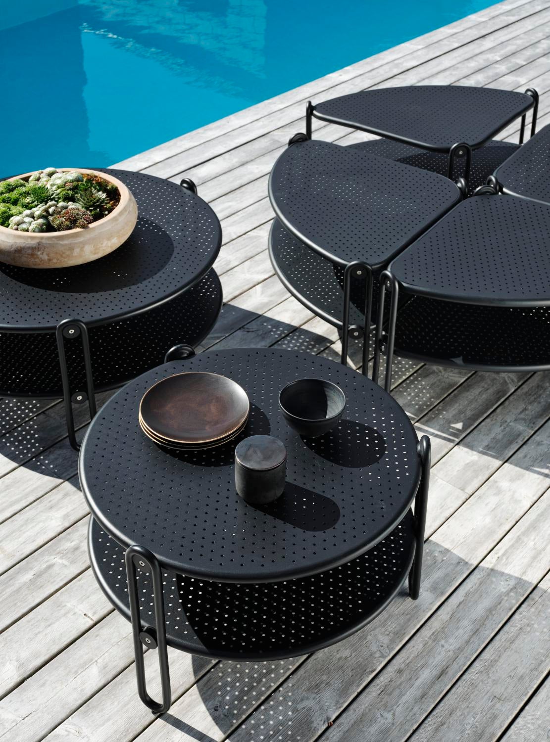 Brafab Blixt soffbord Svart 85 cm