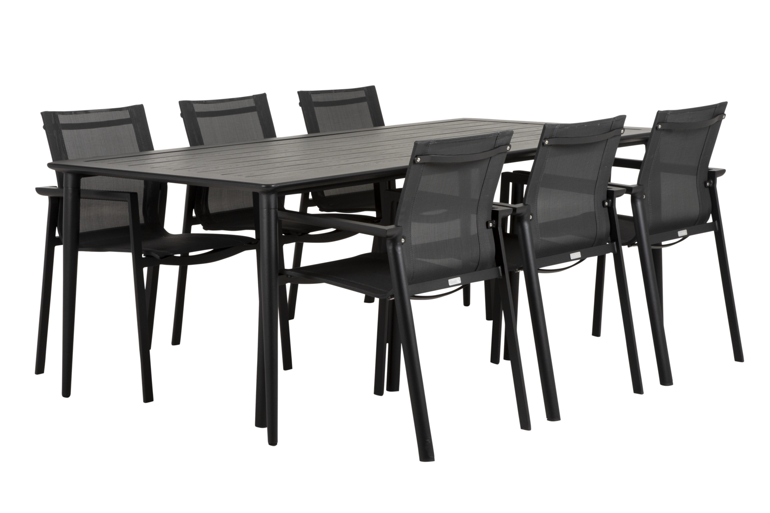 Brafab Nimes matbord Svart 200x98 cm