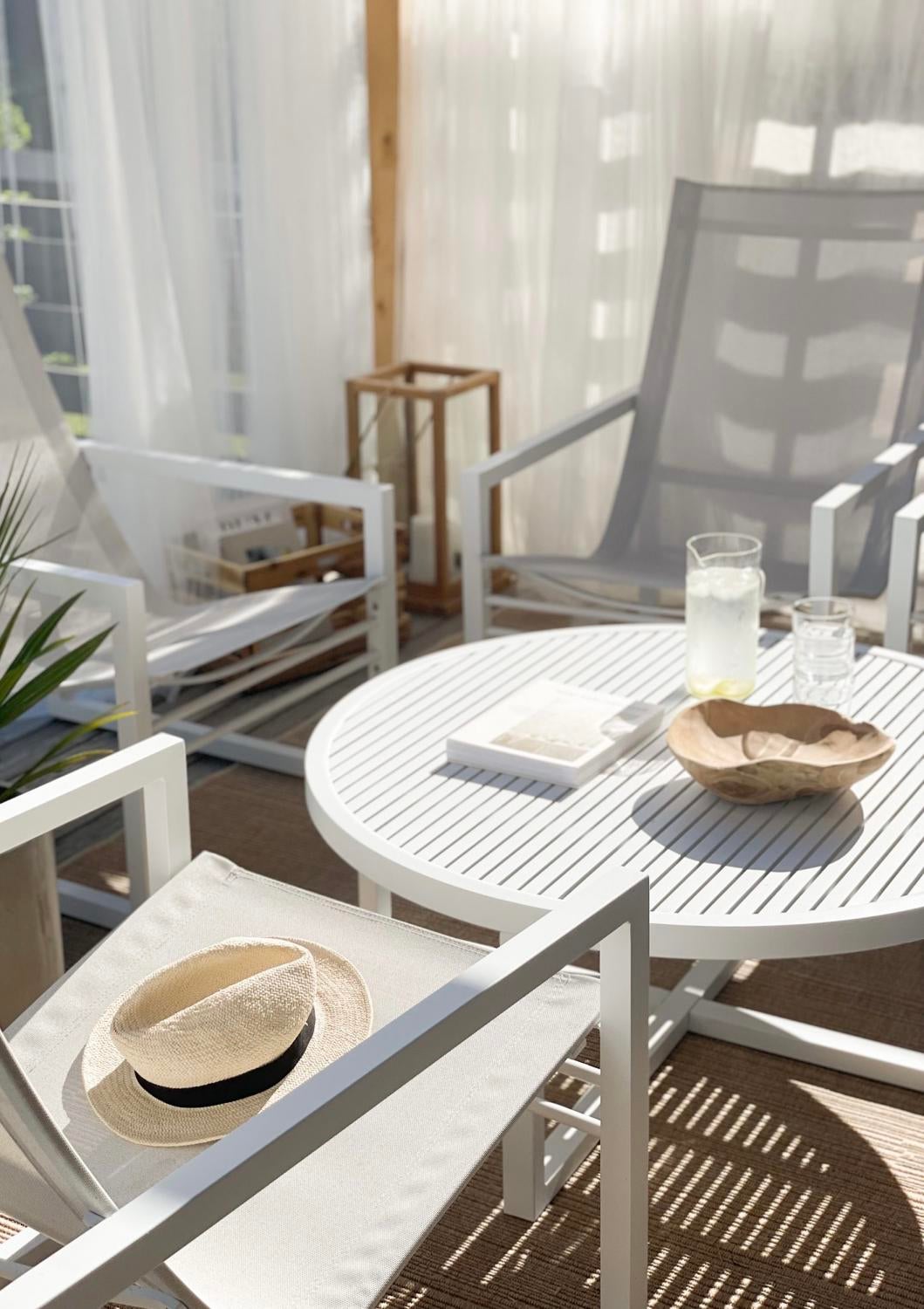 Brafab Vevi fåtölj Vit/vit