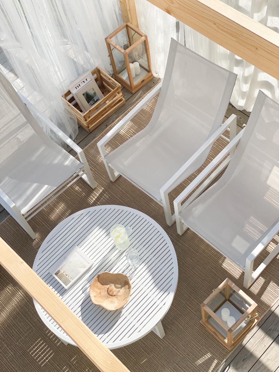 Brafab Vevi fåtölj Vit/vit