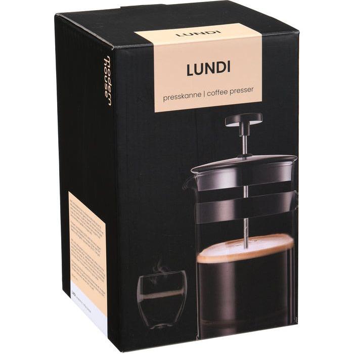 Modern House Lundi Presskanna 1L Gunmetal