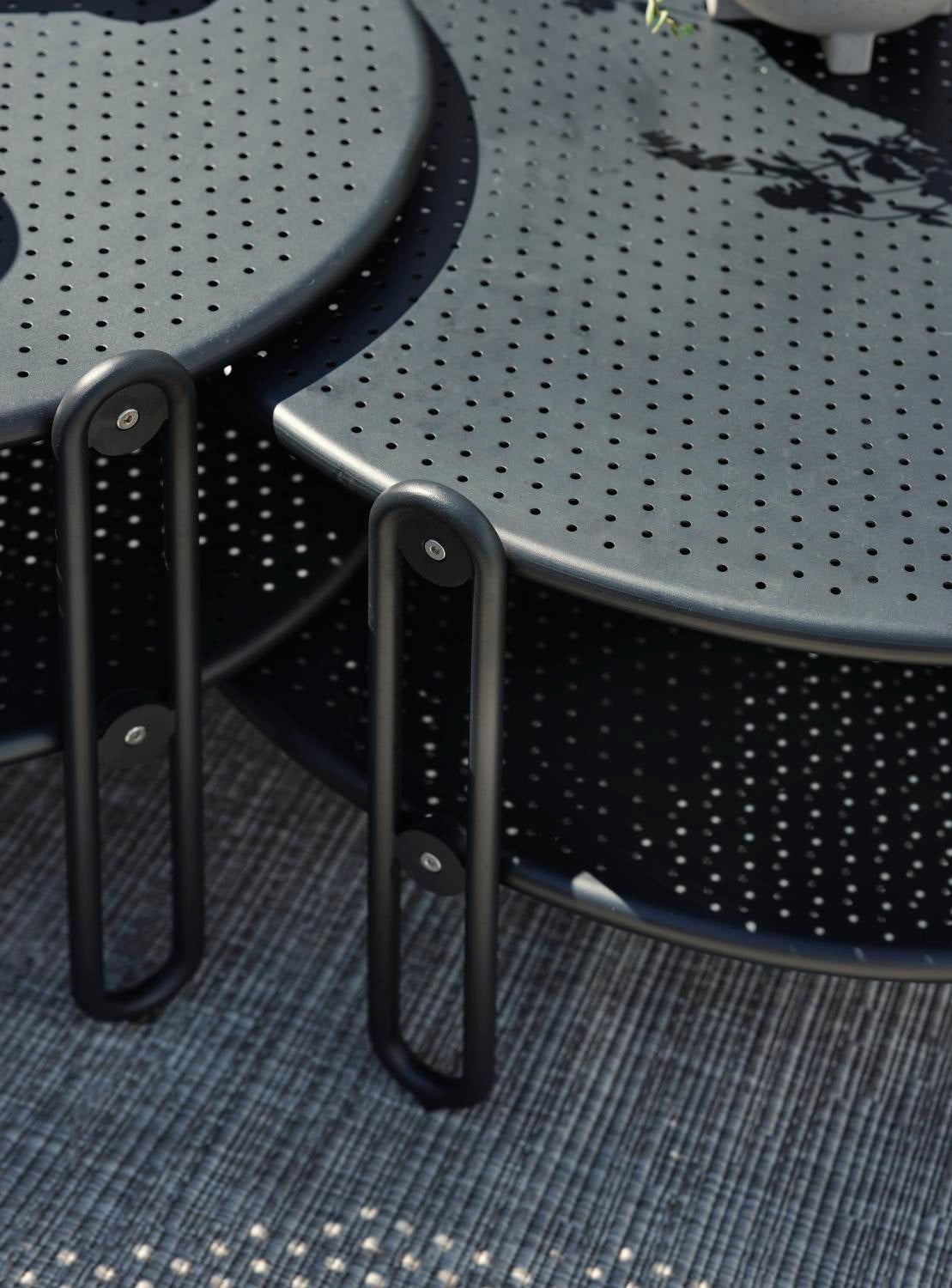 Brafab Blixt soffbord Svart 85 cm