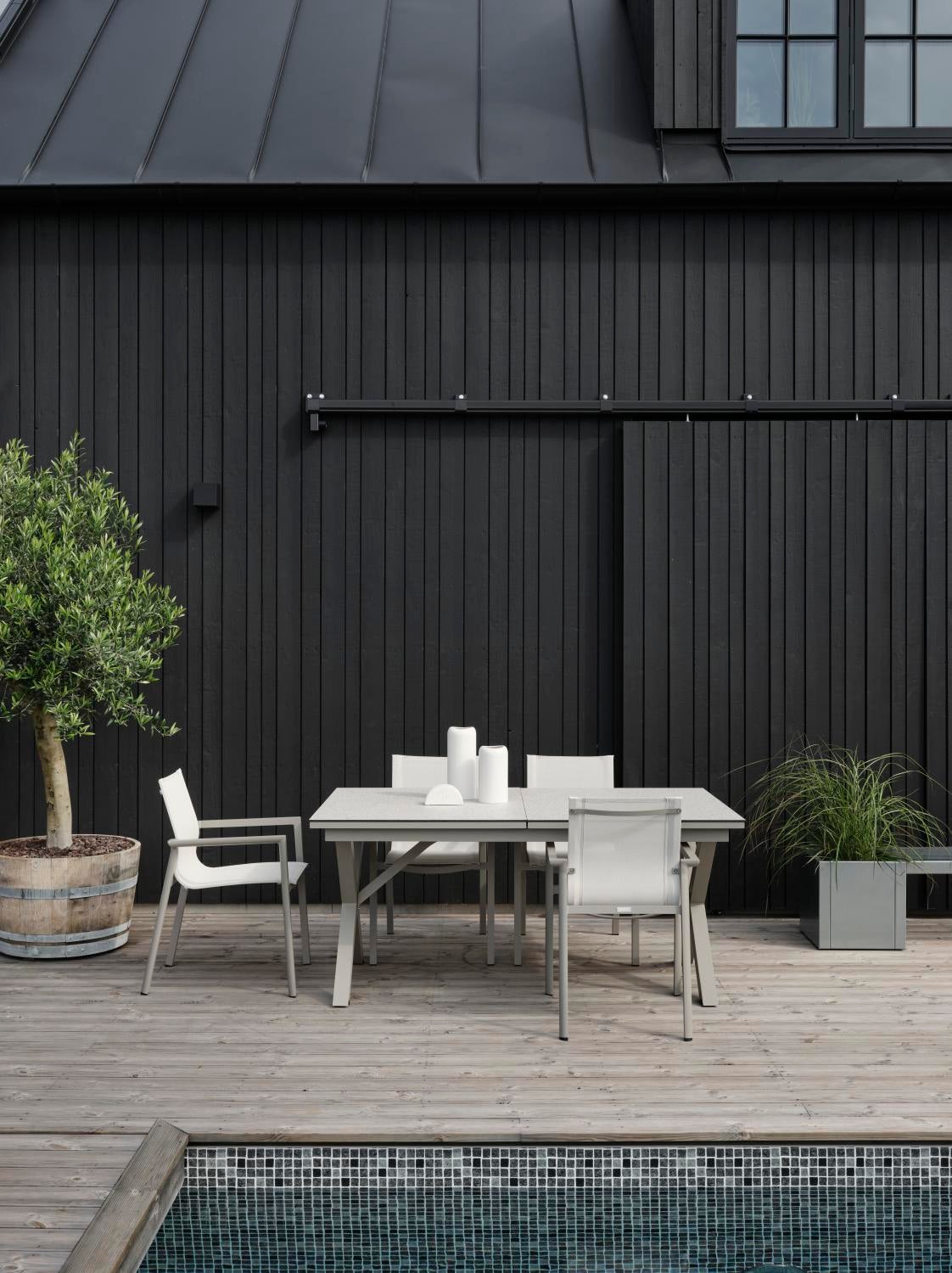 Brafab Delia karmstol Khaki/Off-white