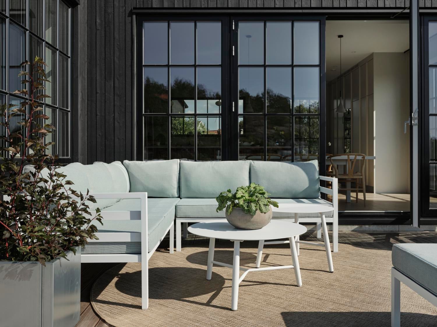 Brafab Vannes soffbord Vit 75 cm