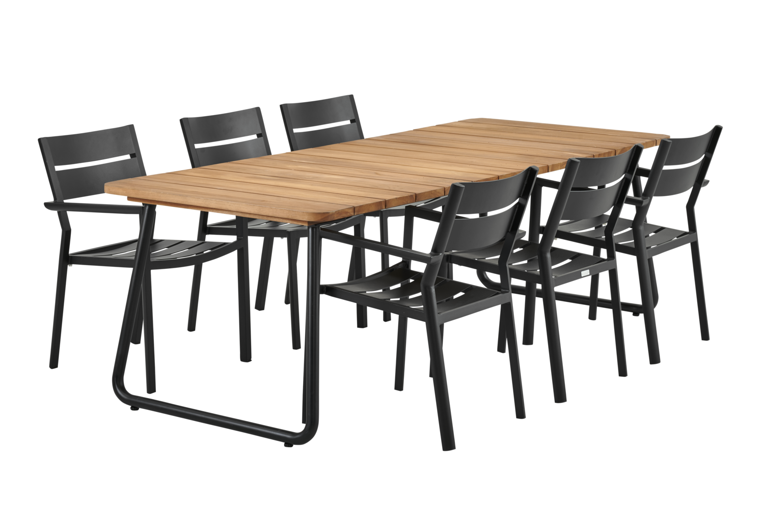 Brafab Delia karmstol Svart