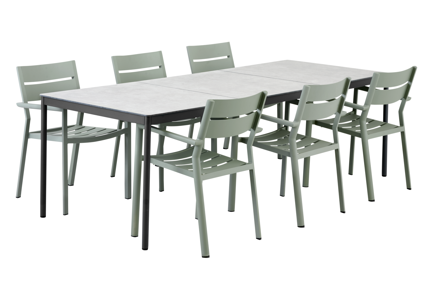 Brafab Delia karmstol Dusty Green