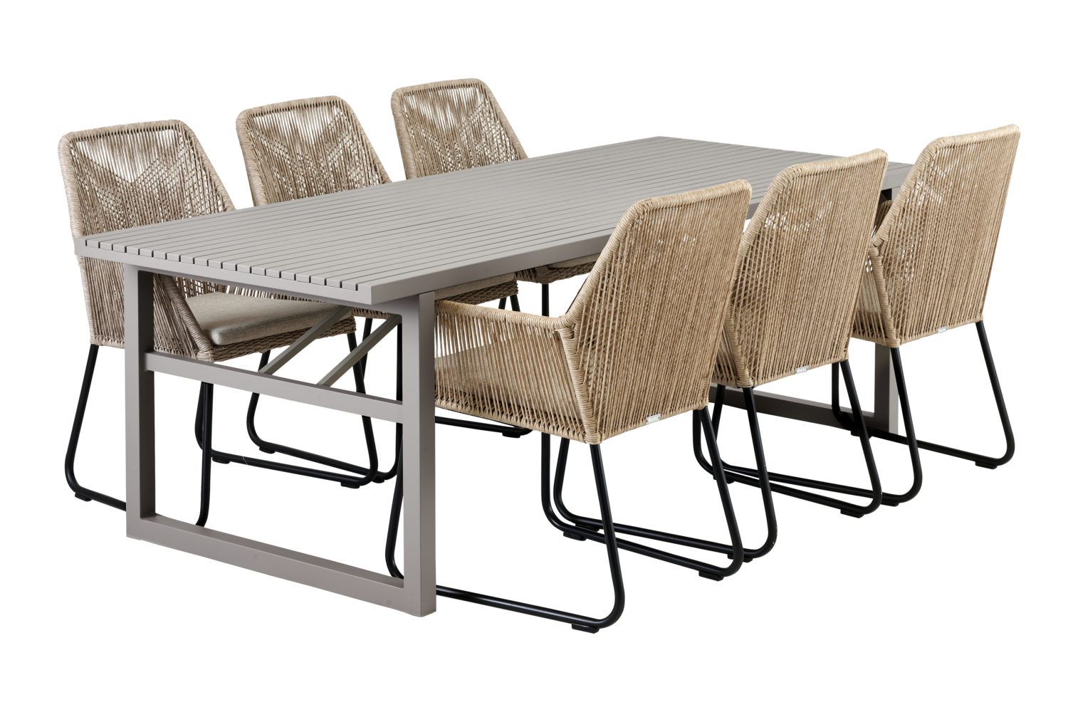 Brafab Vevi matbord Khaki 230x95 cm