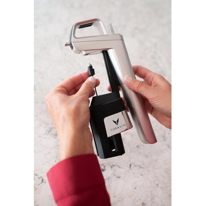 Coravin Timeless Six+ Vinkonserveringssystem 11 delar Silver