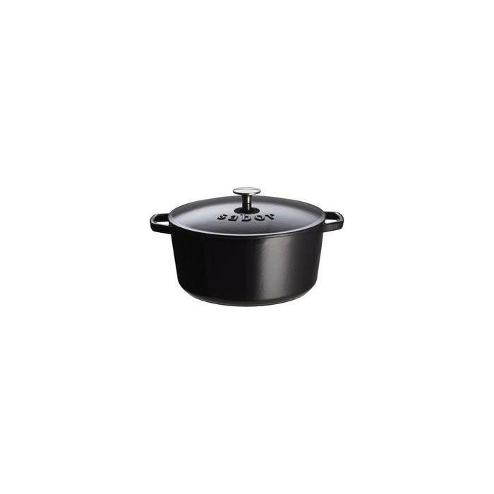 Sabor Gjutjärnsgryta 6,7 L Svart