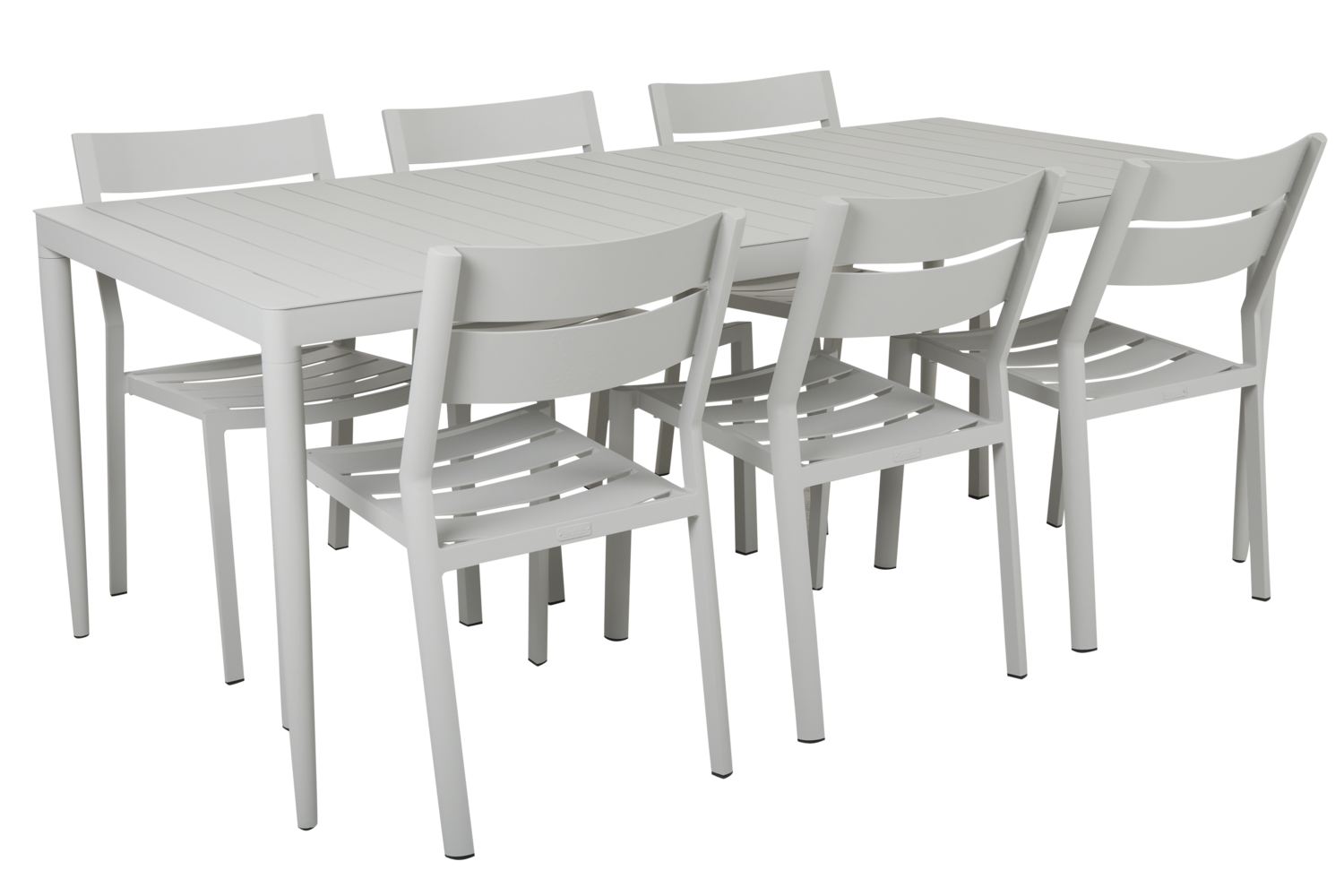 Brafab Bigby matbord Light Grey 195x90 cm