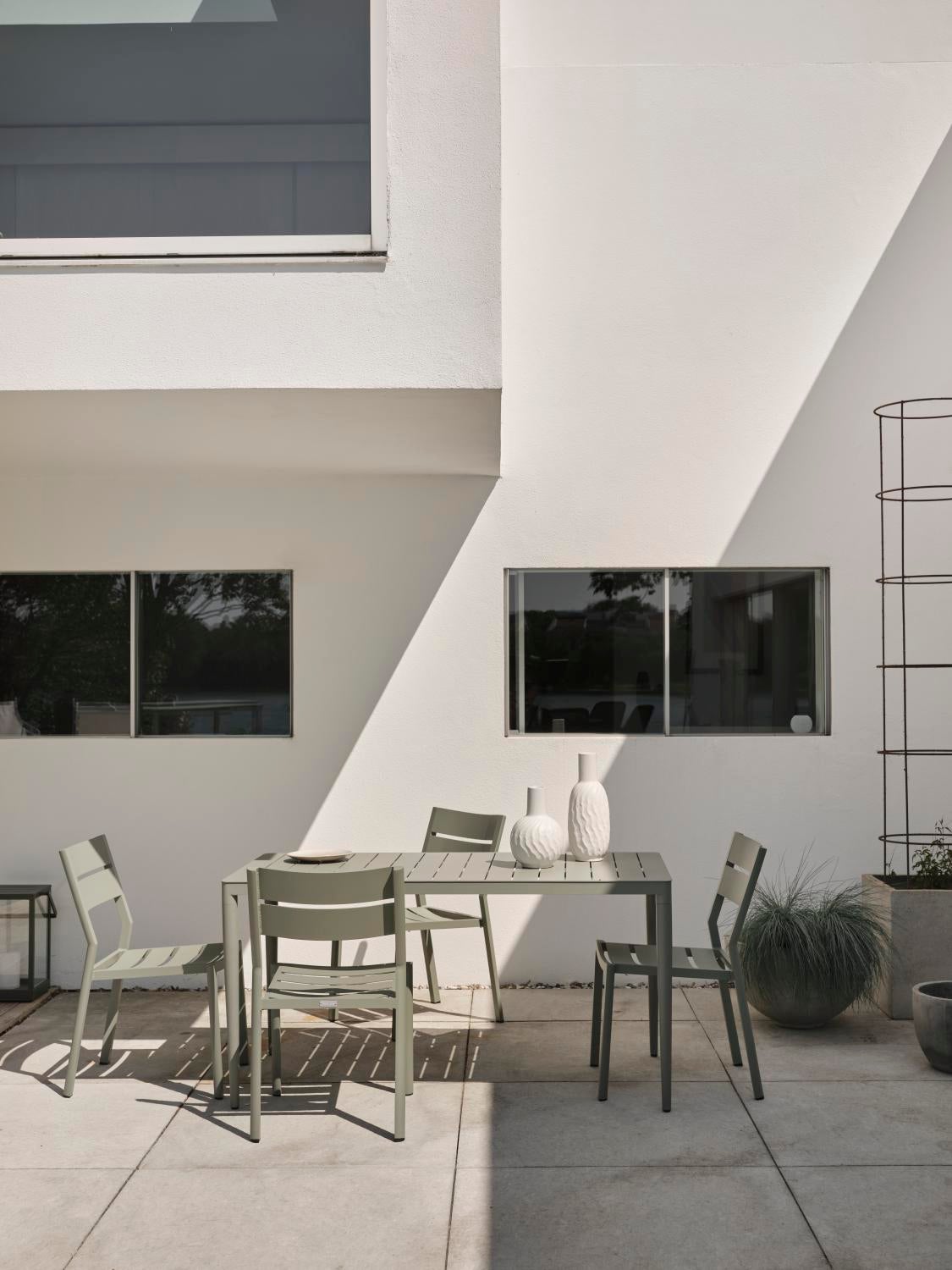 Brafab Delia matstol Dusty Green