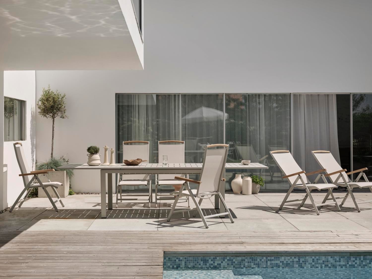 Brafab Andy positionsstol Light Grey/Off-White