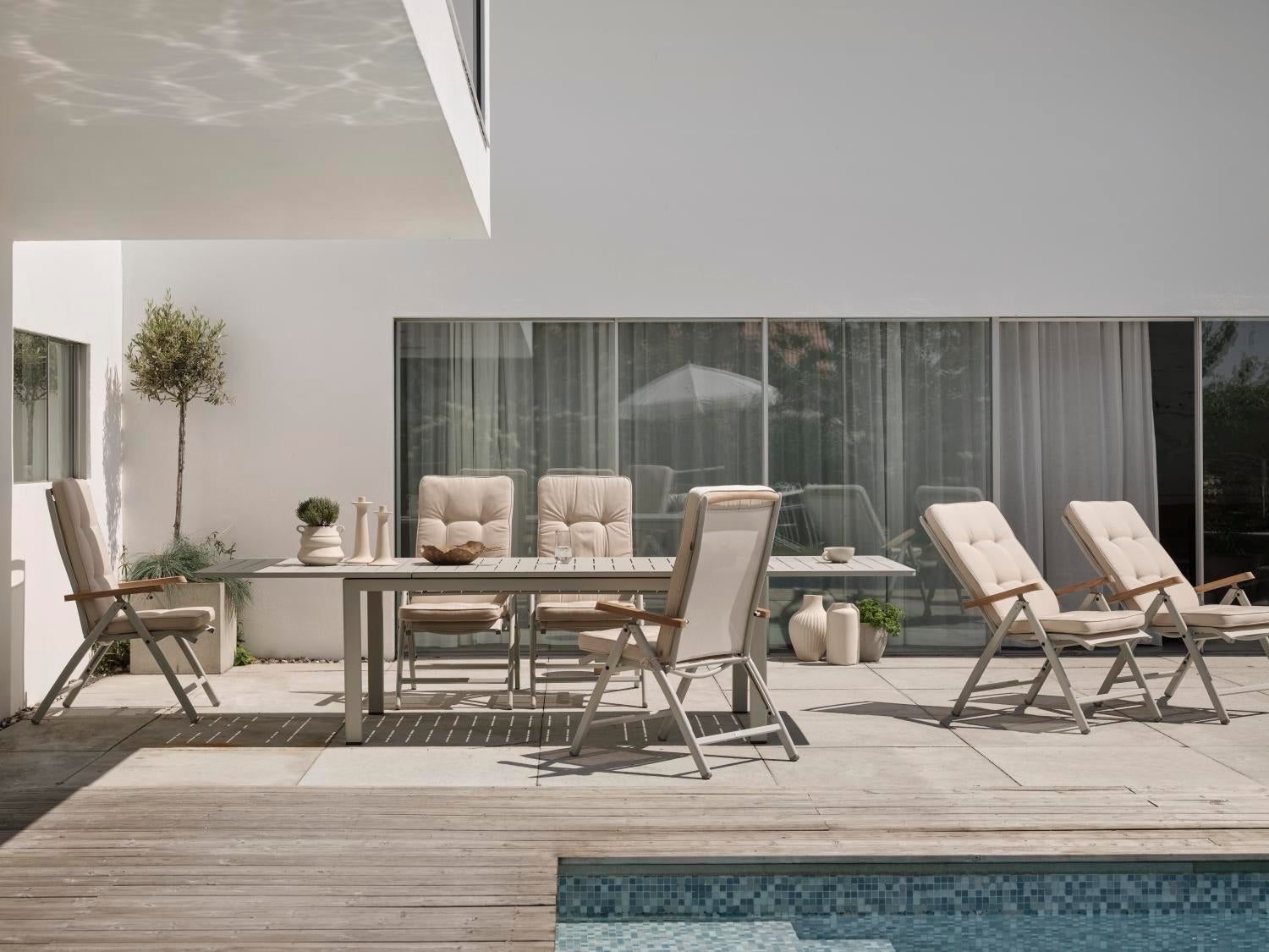 Brafab Andy positionsstol Light Grey/Off-White