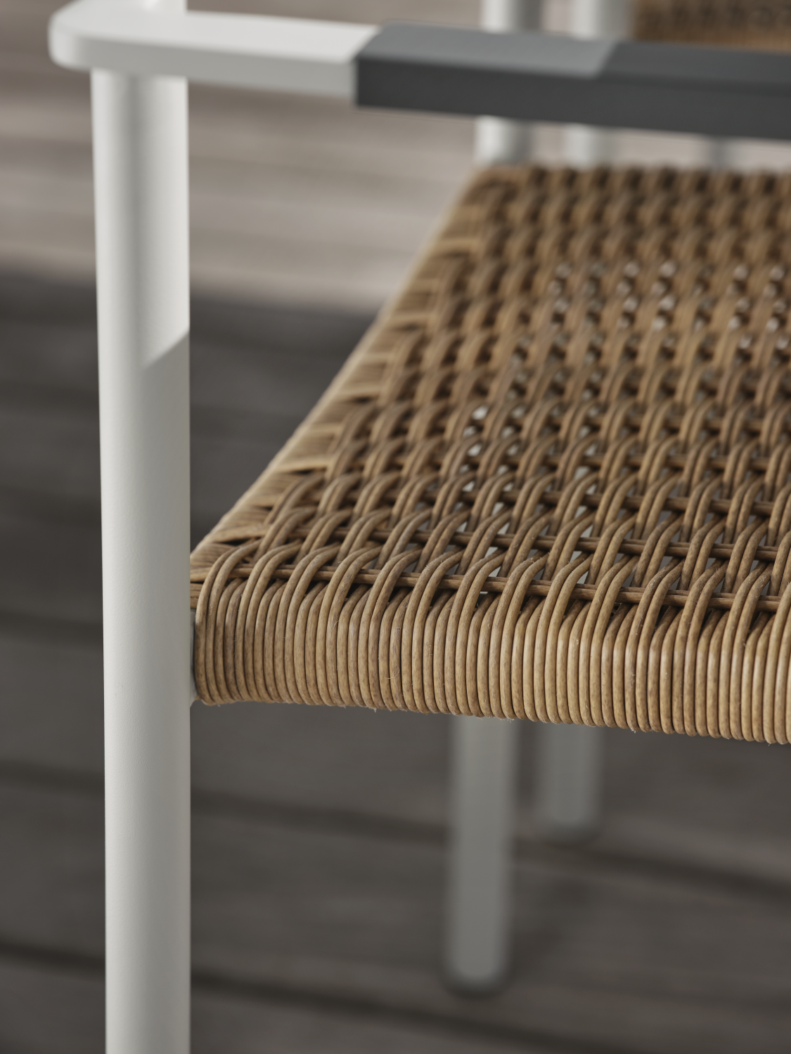 Brafab DK matstol Light Grey/Natur