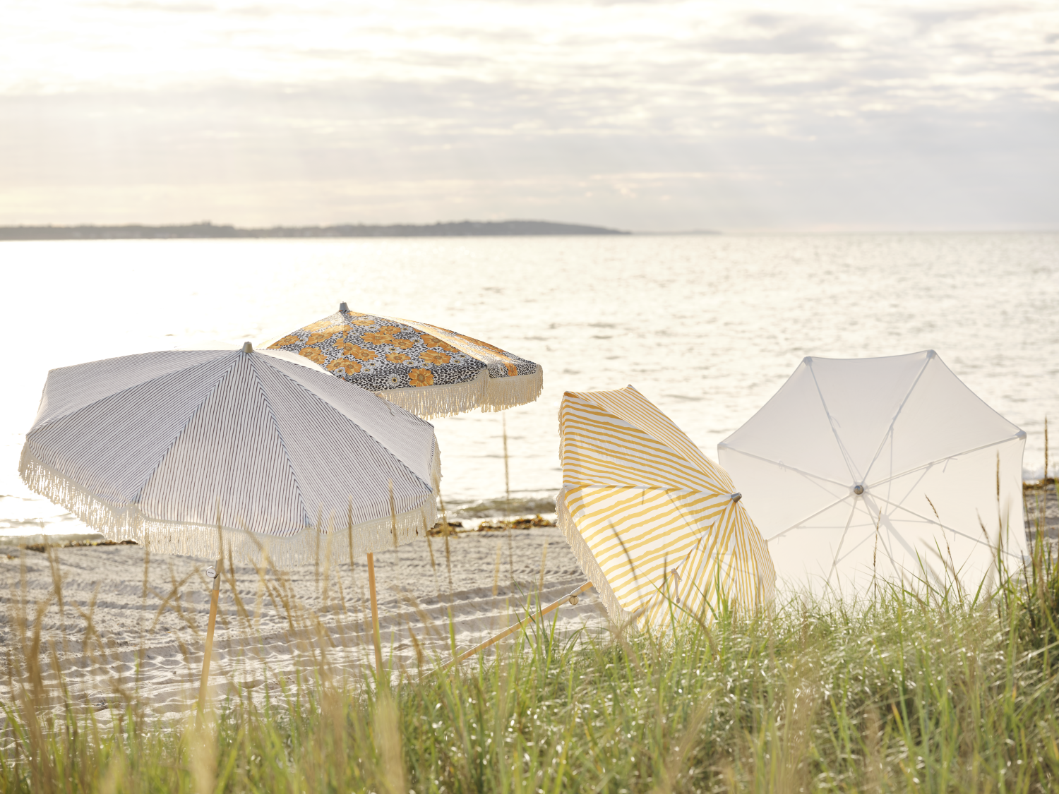 Brafab Gatsby parasoll Natur/beige