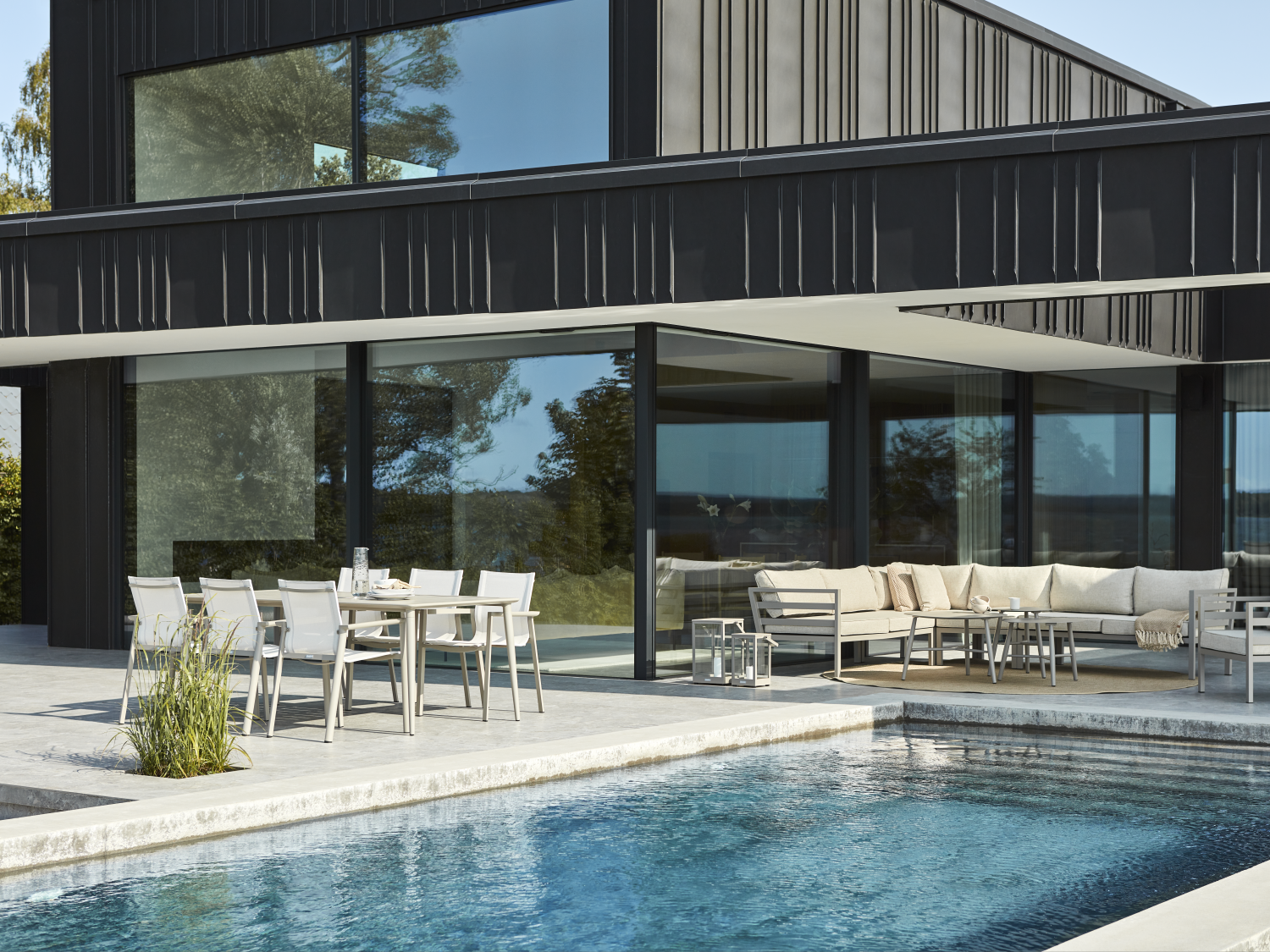 Brafab Nimes matbord Khaki 200x98 cm