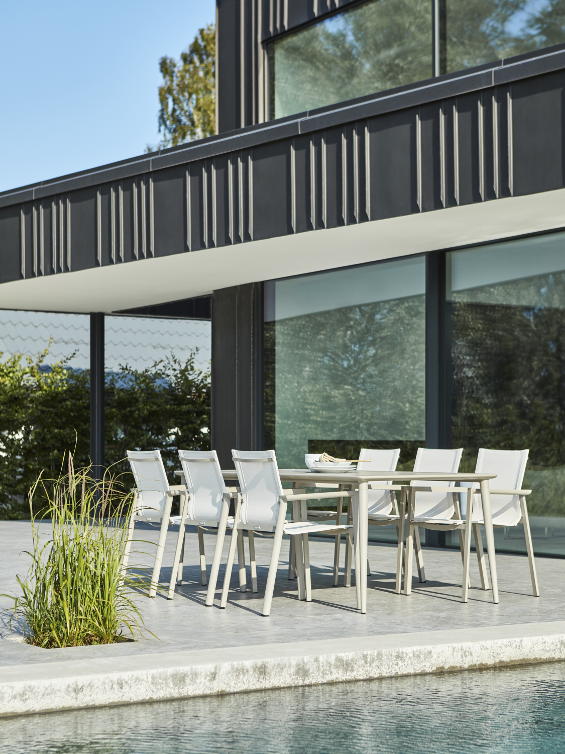 Brafab Nimes matbord Khaki 200x98 cm