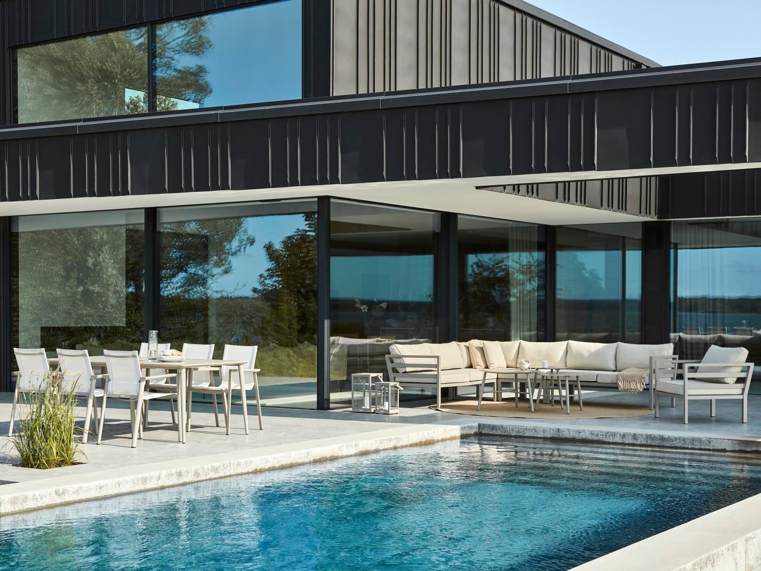 Brafab Nimes matbord Khaki 200x98 cm