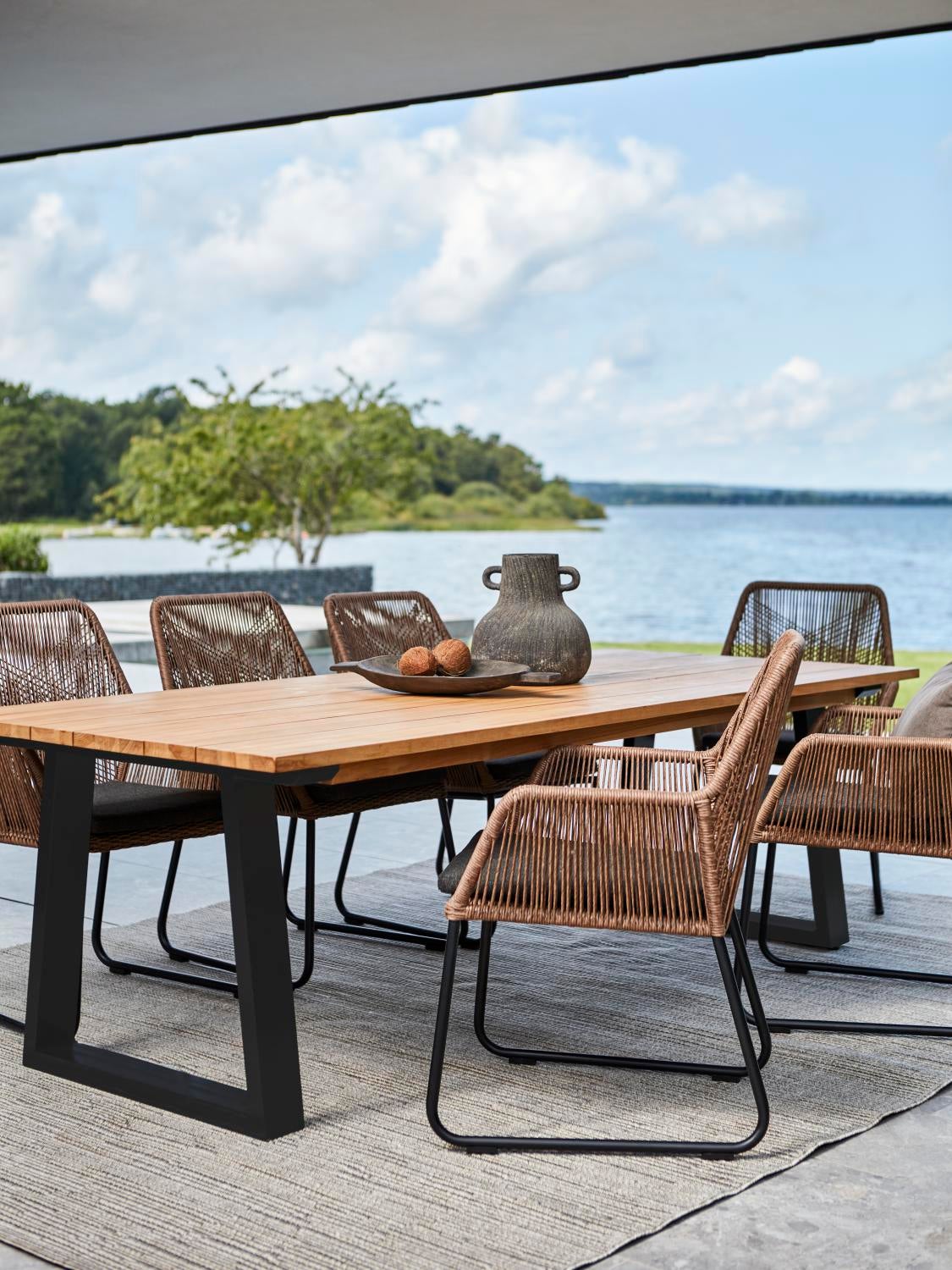 Brafab Midway karmstol Natur/svart