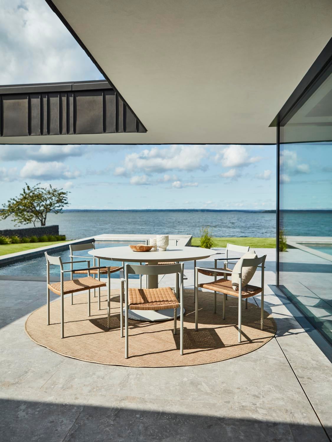 Brafab DK matstol Dusty Green/Natur