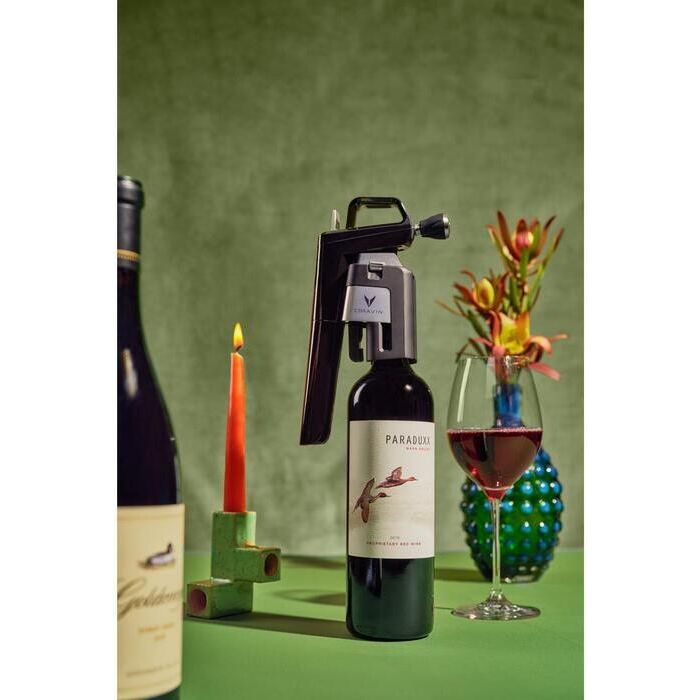 Coravin Timeless Six+ Vinkonserveringssystem 12 delar Svart