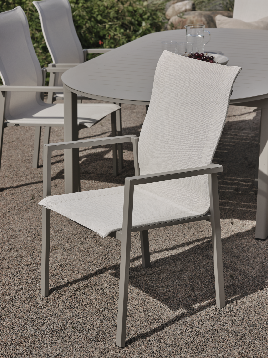 Brafab Comfy karmstol Khaki/Off-white