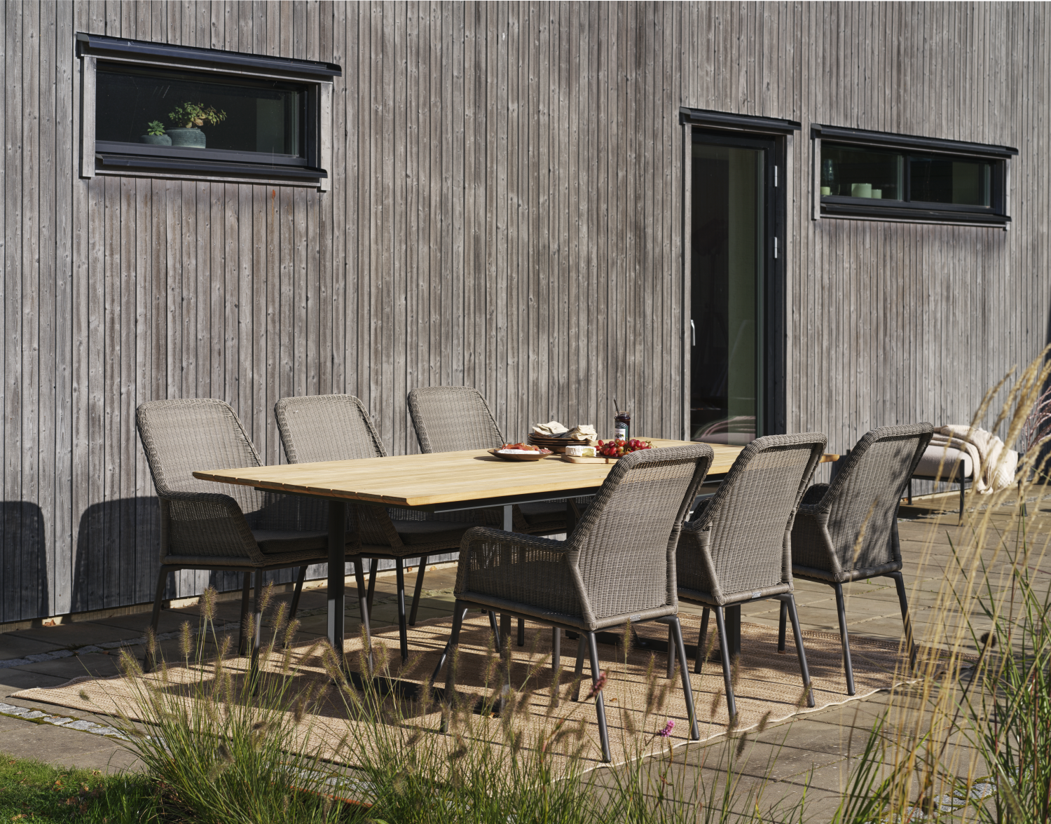 Brafab Dimma matstol Antracit/grå