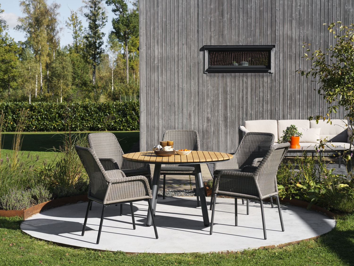 Brafab Dimma matstol Antracit/grå