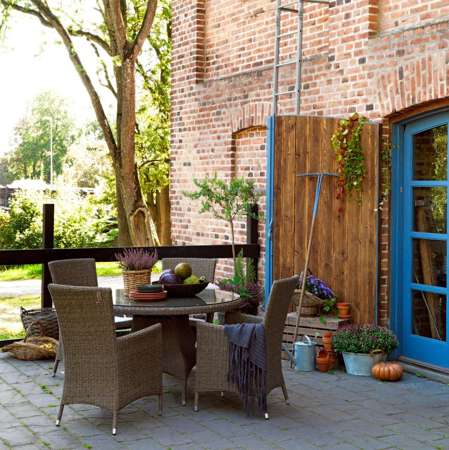 Brafab Ninja karmstol Rustik/beige