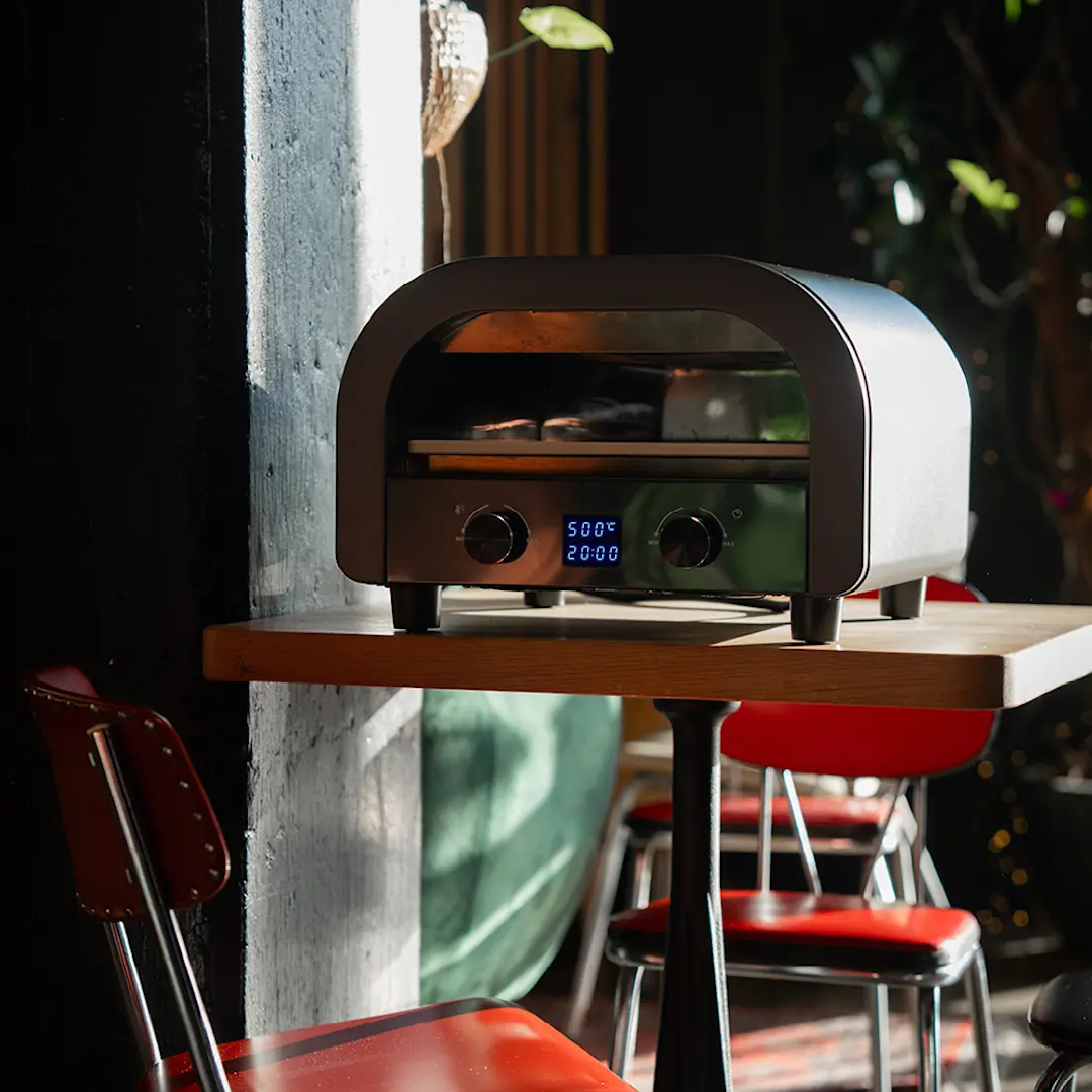 Sabor Ultimate Elektrisk Pizzaugn Svart