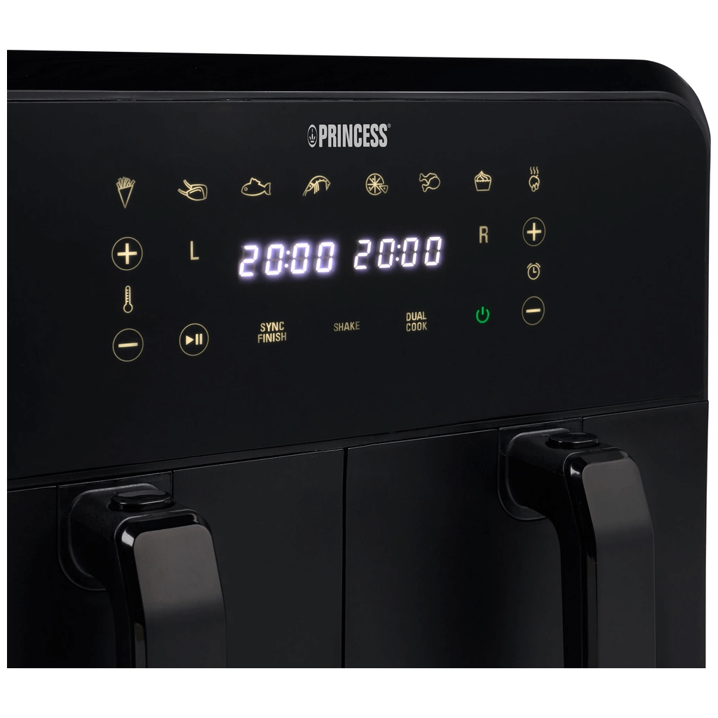 Princess Double Basket Aerofryer 2 x 4 liter