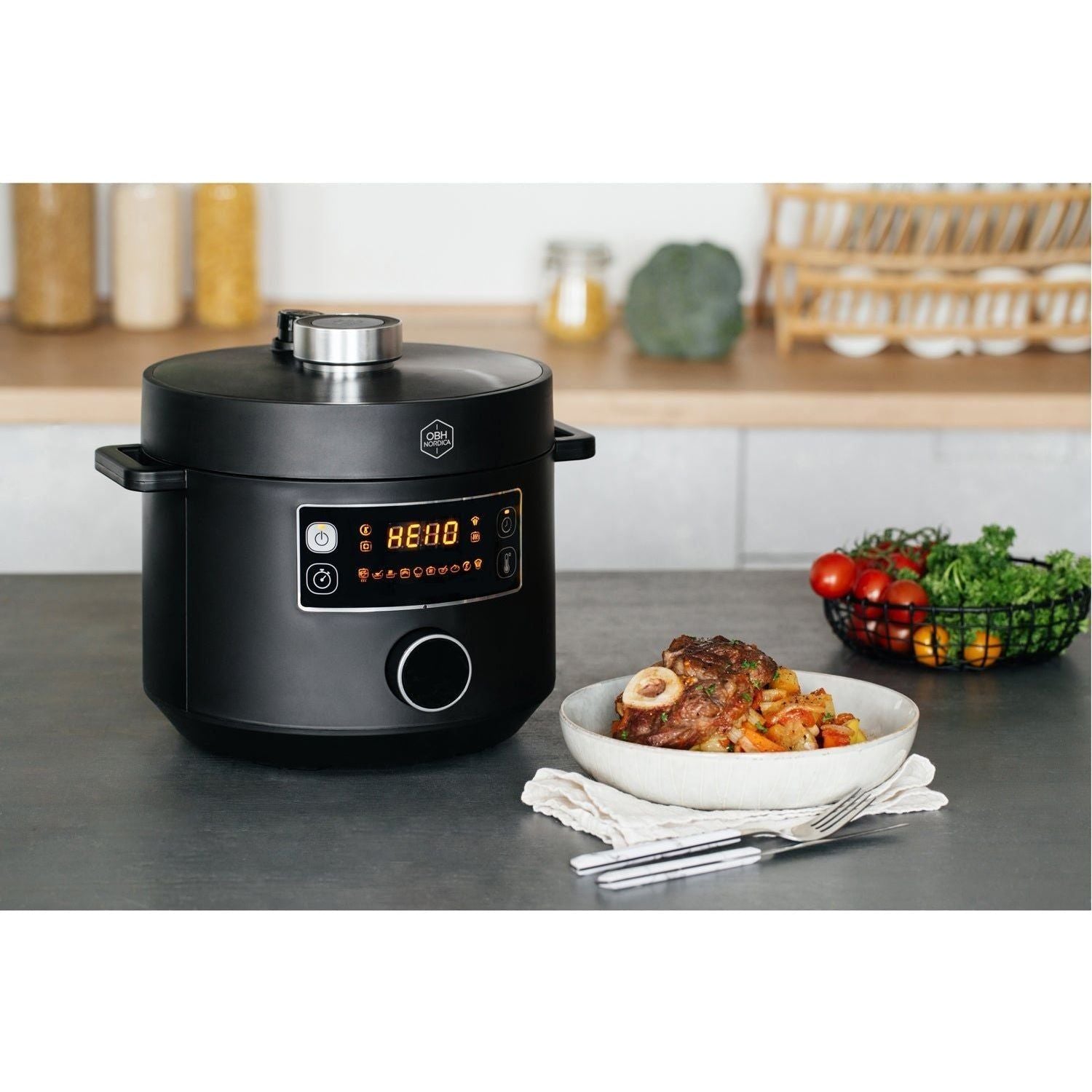 OBH Nordica Turbo Cuisine multikokare 4,8 liter svart