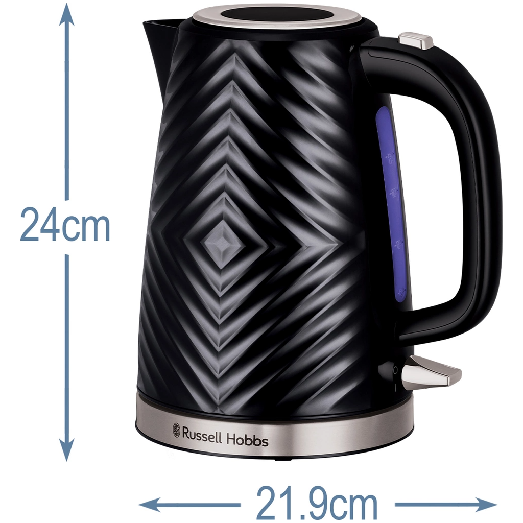 Russell Hobbs Vattenkokare Groove Kettle Black 26380-70