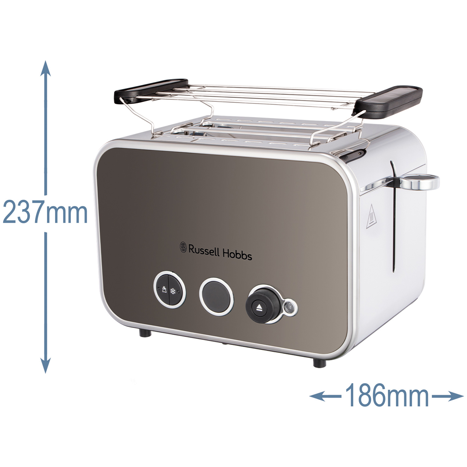 Russell Hobbs Brödrost Distinctions 2S Toaster Titanium 26432-56