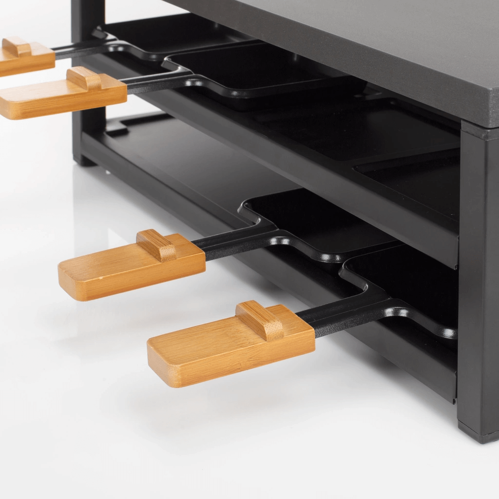 Princess Raclette 162655 Black Steel för 8 personer