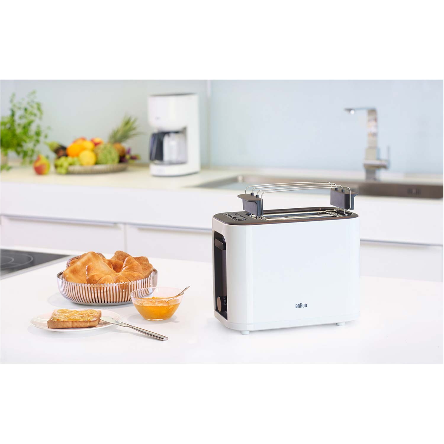 Braun Brödrost HT3010WH PurEase 2 skivor