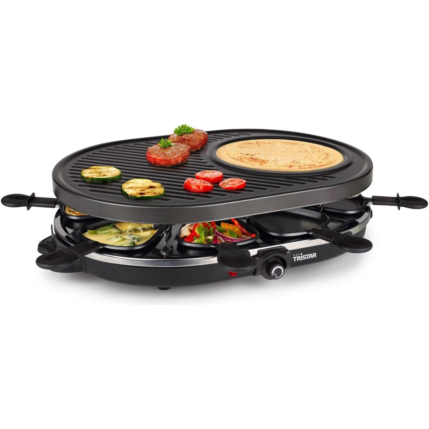 Tristar Raclette - 5 i 1 RA-2996 upp till 8 pers