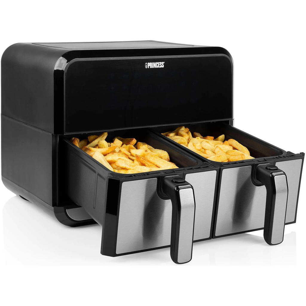 Princess Airfryer Dubbel 2X4l 2400W 1802074 Digital