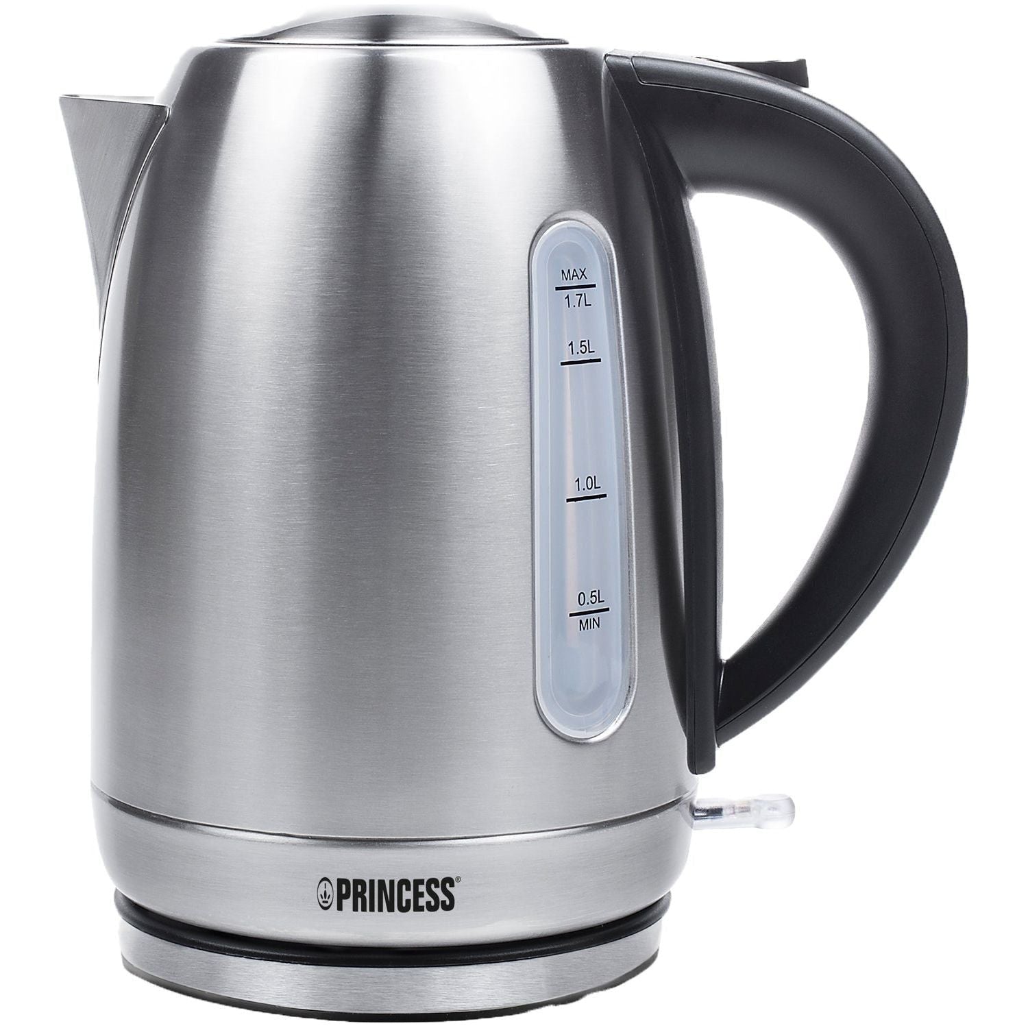 Princess Vattenkokare 1,7 l Rostfri 2200 Watt 0,7 m sladd