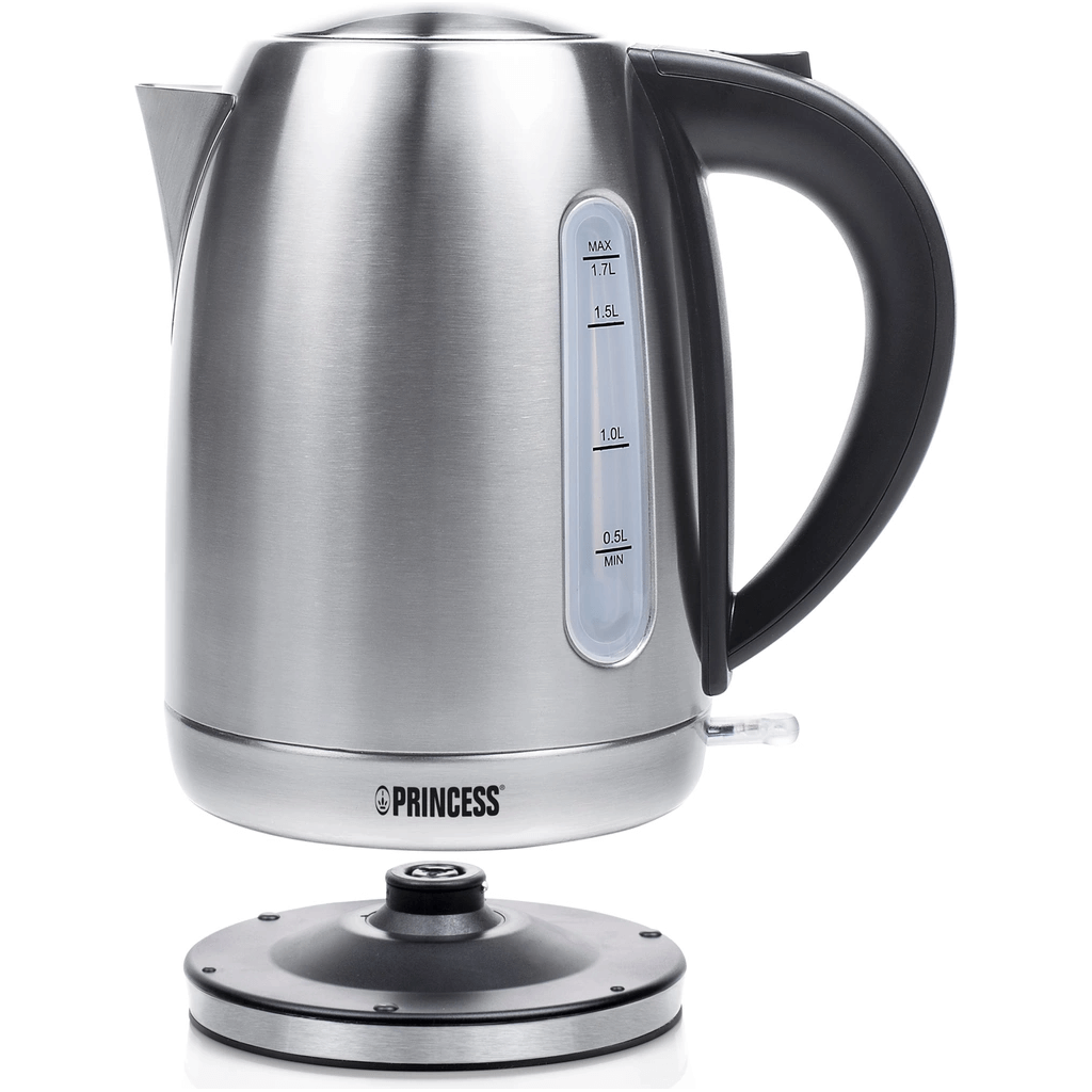 Princess Vattenkokare 1,7 l Rostfri 2200 Watt 0,7 m sladd