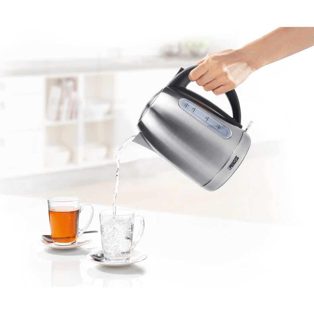Princess Vattenkokare 1,7 l Rostfri 2200 Watt 0,7 m sladd