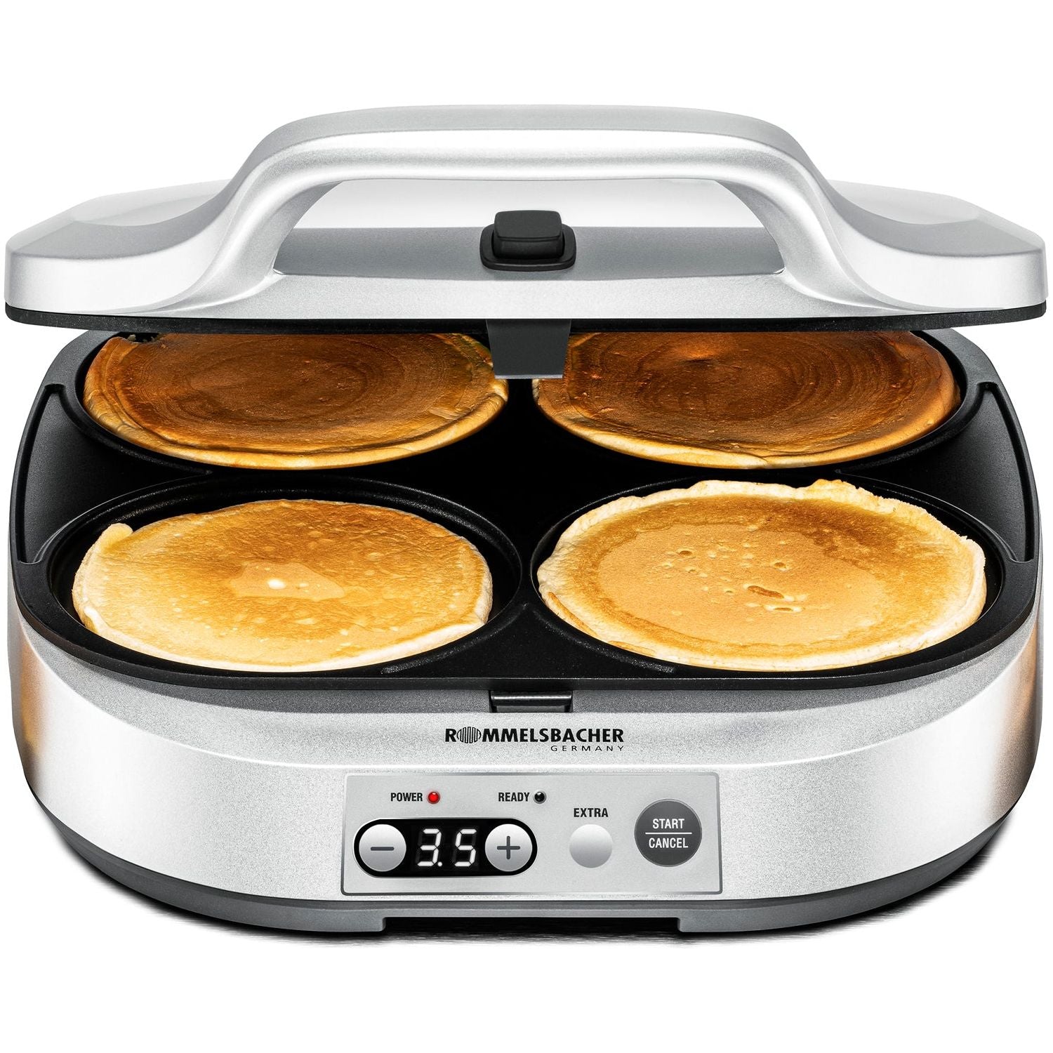 Rommelsbacher Pannkaksjärn PC 1800 4st baktråg 1800W 3,5kg