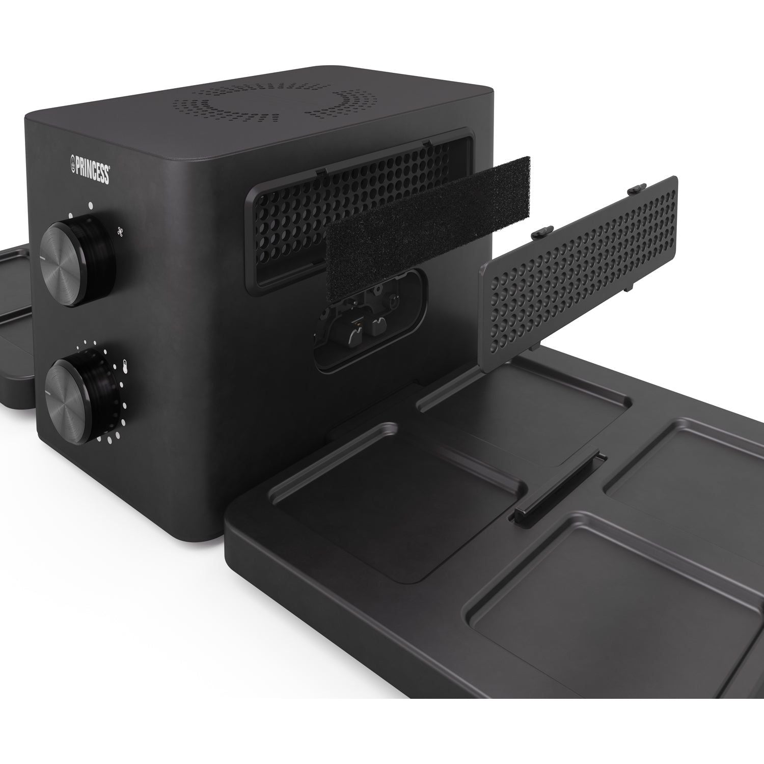 Princess Raclette Purify 162660 Smokeless 2X20X23cm Ceramic