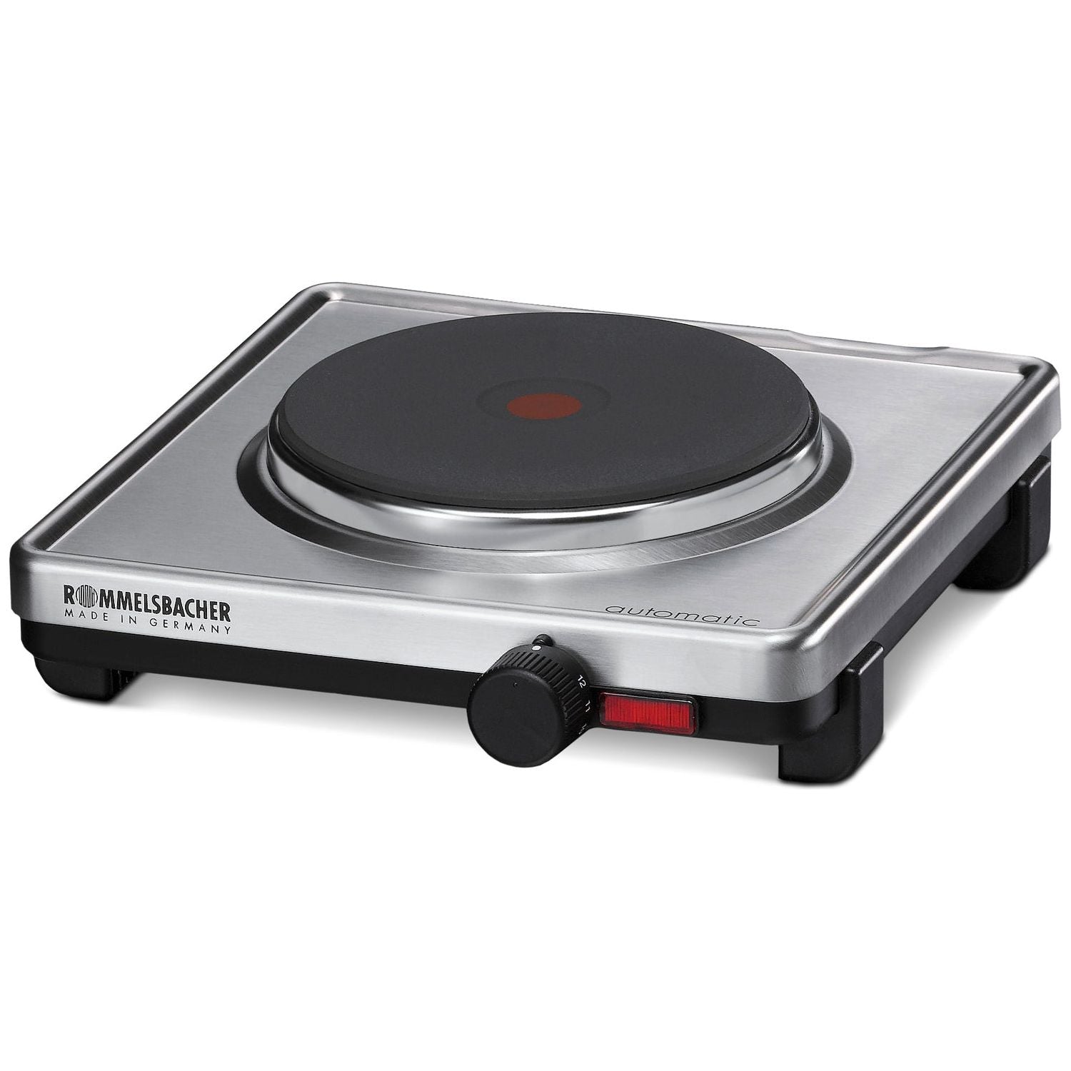Rommelsbacher Kokplatta AK 1599/E Enkel Rostfri 15cm Made in Germany