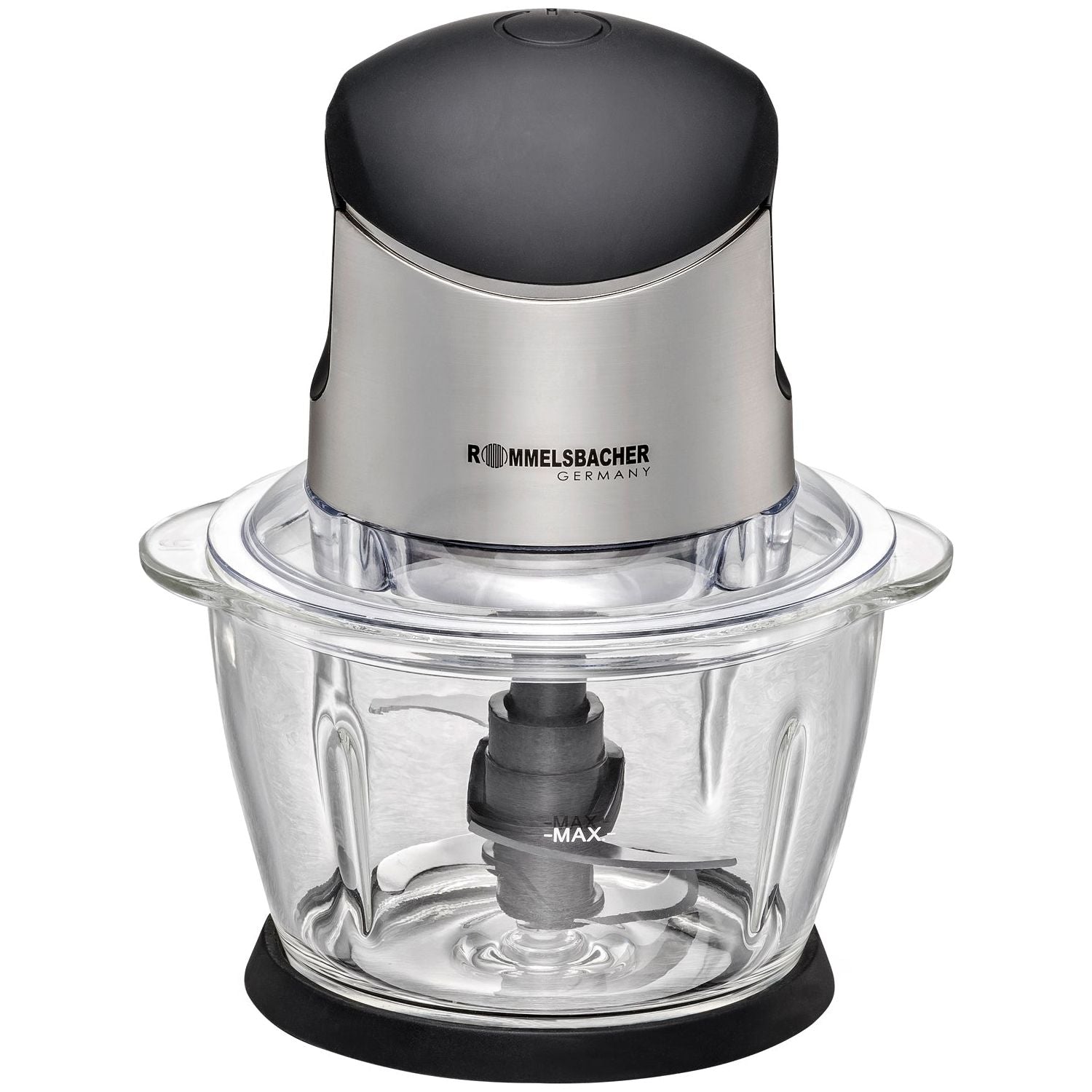 Rommelsbacher Minihackare 1,0l MZ 400 Glasskål 400W stark motor