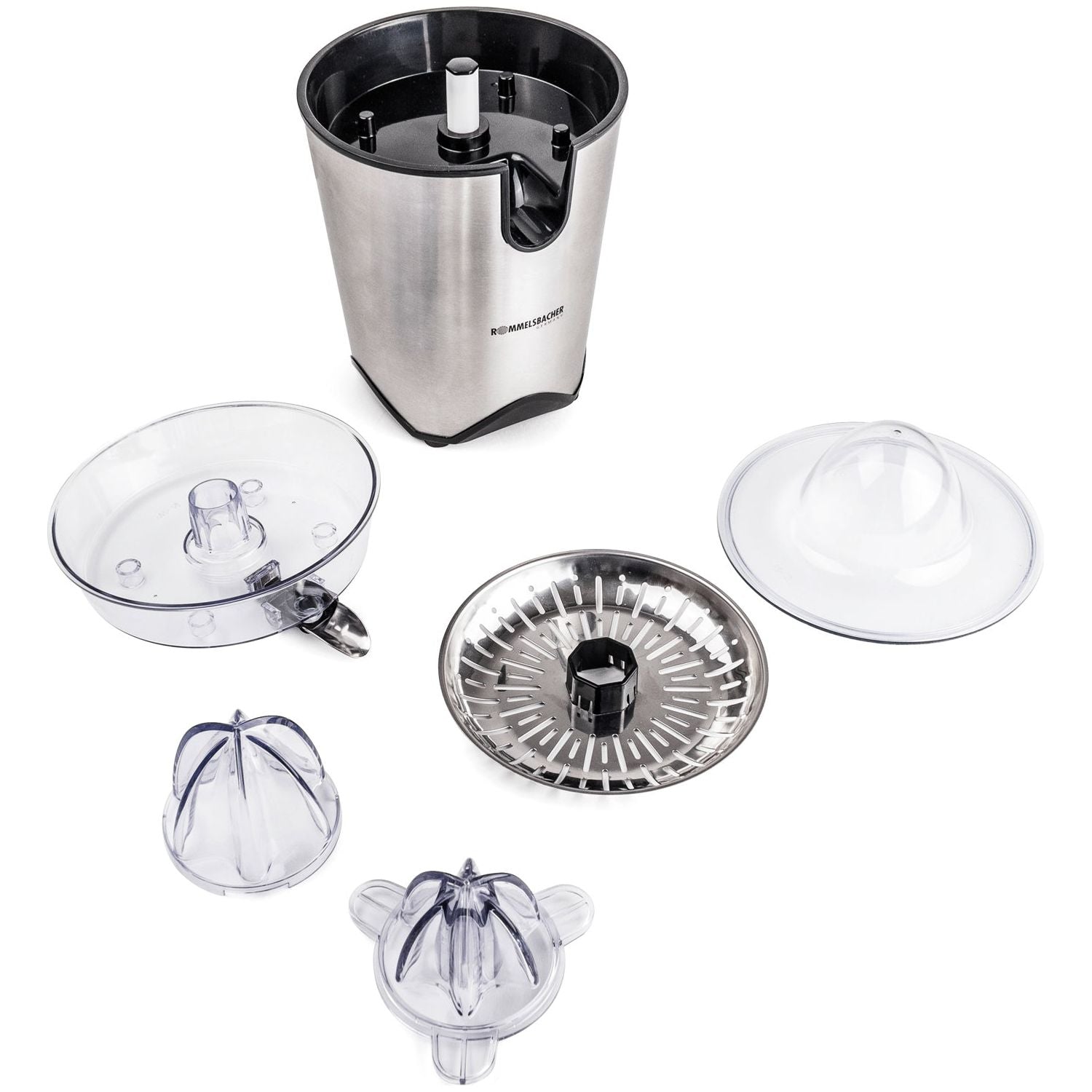 Rommelsbacher Citruspress ZP 60/E Rostfritt stål Powerful Low Noise