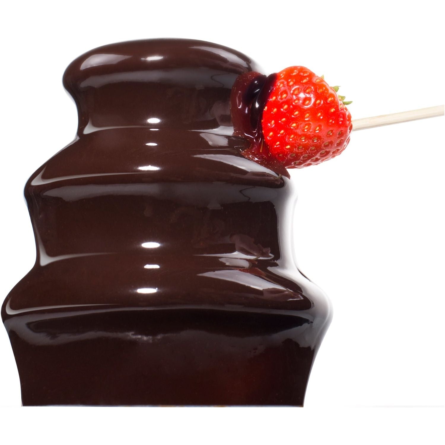 Princess Chokladfontän 292994 svart rostfri skål med snabb uppvärmning