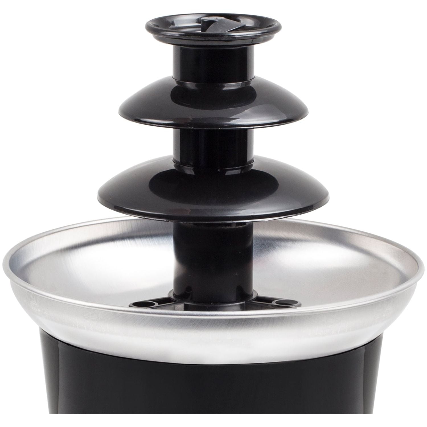 Princess Chokladfontän 292994 svart rostfri skål med snabb uppvärmning