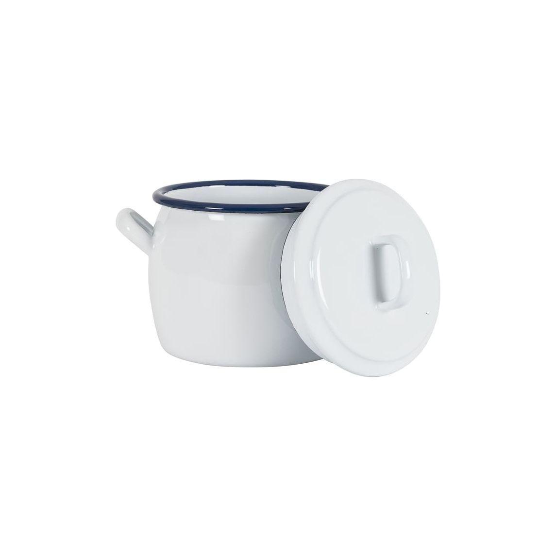 Kockums Jernverk Gryta Vit 0,7 l